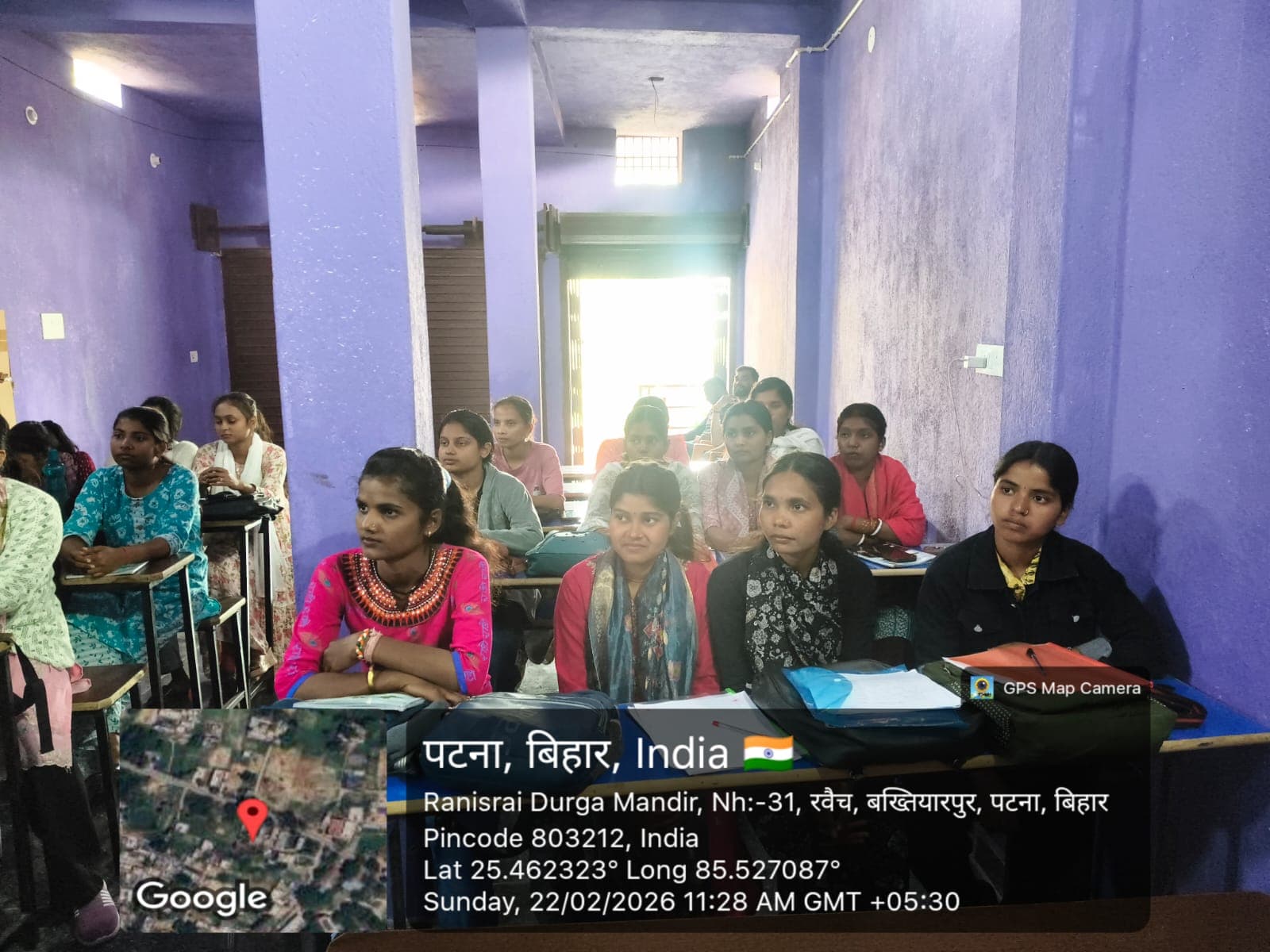 Students engaged during an Ethno Medico training session