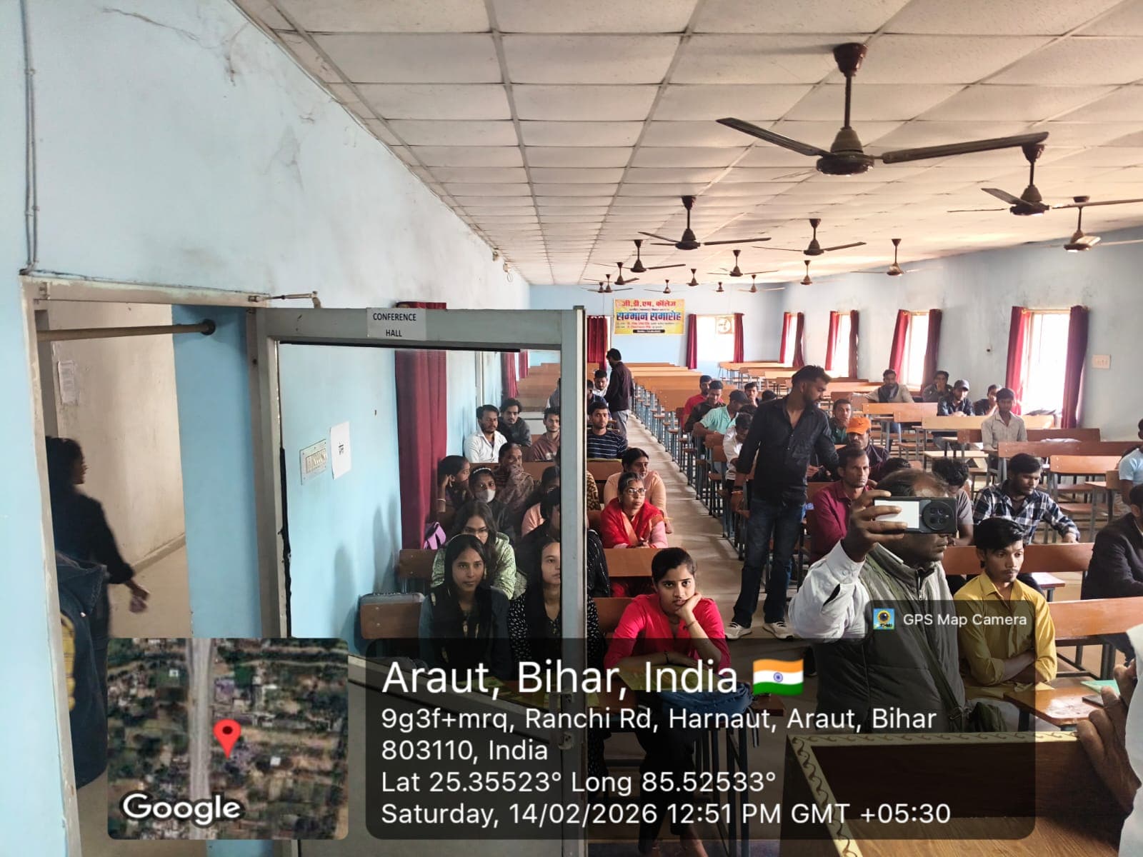 Wide view of an Ethno Medico conference hall session