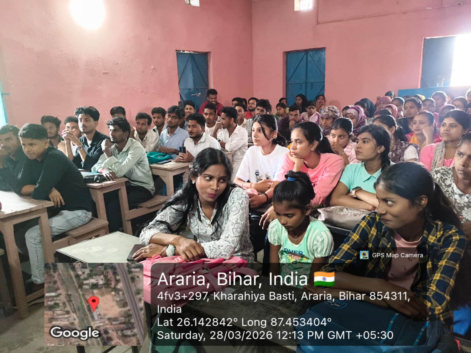 Students in a classroom training session